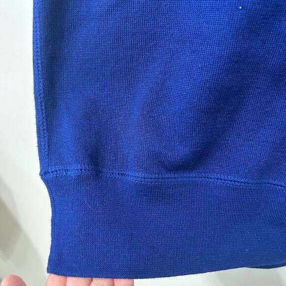 Polo Ralph Lauren Golf Vintage Mens Sz Large Blue Sweater Vest Preppy Logo - Picture 6 of 6